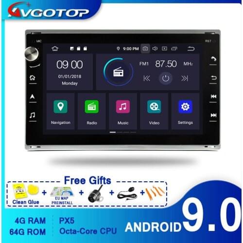 AVGOTOP Android 9.0 4GB+64GB CAR DVD PLAYER for VOLKSWAGEN GOLF/B5 IPS HD Screen NAVIGATION