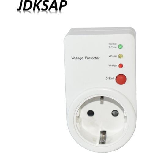 Automatic Voltage Switcher AVS 16A 220V Power Surge Protector Protector EU Plug Socket type Voltage Safe Refrigerator Protector