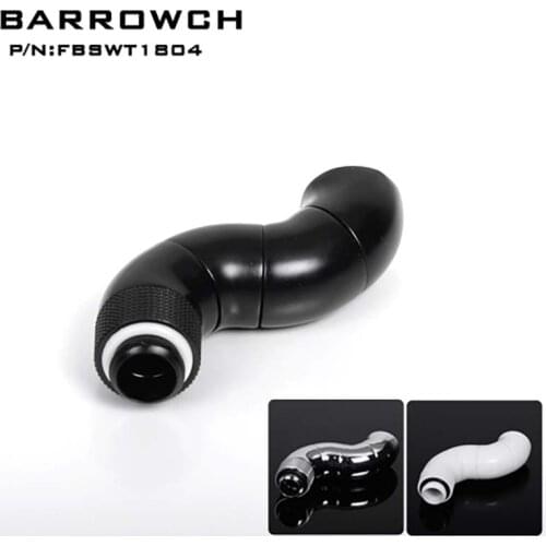 Barrowch PC water cooling Rotary Fittings 180 degree 3Way/4Way/5Way Adapter (Male to Female) FBSWT1803-V1/FBSWT1804/FBSWT1805