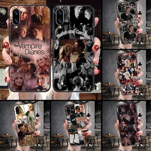 Stefan Salvatore Vampire Diaries Phone Case For Huawei Honor 6A 7A 7C 8A 8X 8 9 9X 10 10i 20 Lite Pro black luxury hoesjes art