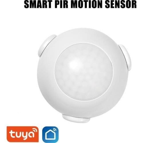 TUYA PIR Motion Sensor Smart Home Security Smart Life Battery Powered WiFi Tuya PIR Motion Detector Home Alarm System IFTTT