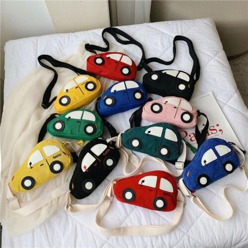 Childrens Bag Oblique Satchel Boys and girls Car Cute Single shoulder Princess Backpack Kids bag Purses and Handbags