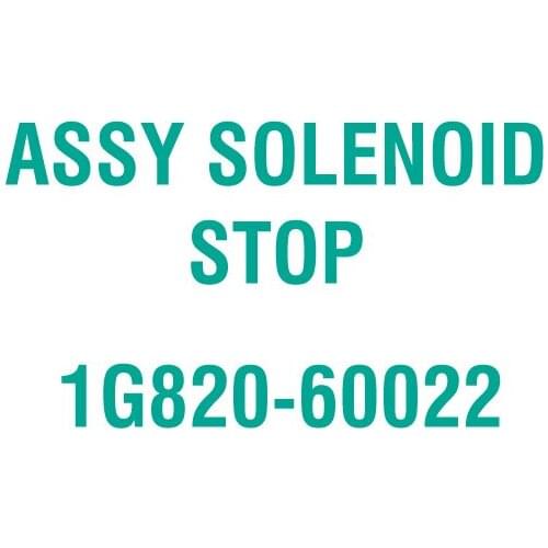 For Kubota 1G820-60022 ASSY SOLENOID STOP