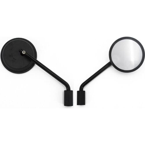 M17 Nut Round Motorcycle Accessories Adjustable Handle Bar Rear View Side Mirrors