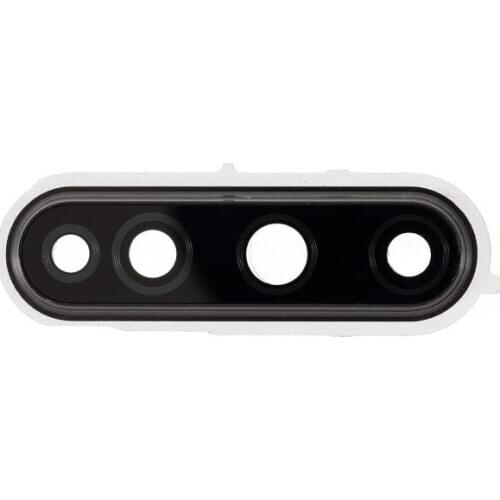 Black/Purple/Blue Color Back Camera Lens Ring Cover with Glass Lens for Huawei Nova 6 4G Version