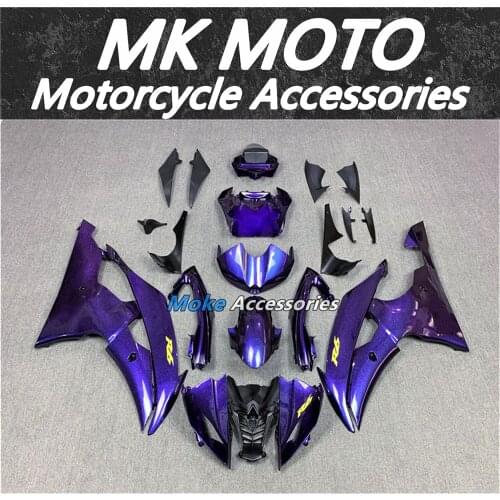 Motorcycle Fairings Kit Fit For Yzf R6 2008 2009 2010 2011 2012 2015 2016 Bodywork Set High Quality Galaxy Shine Bright Purple