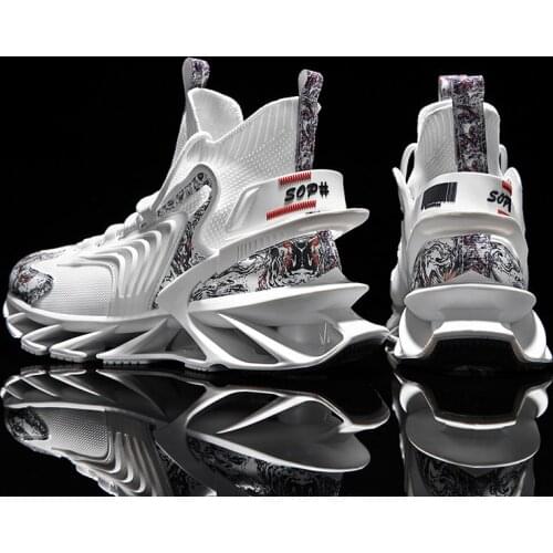 Blade Sneakers For Man Casual Training Shoes 2021 Trending Sport Walking Jogging Footwear Comfortable Male Tennis Shoes