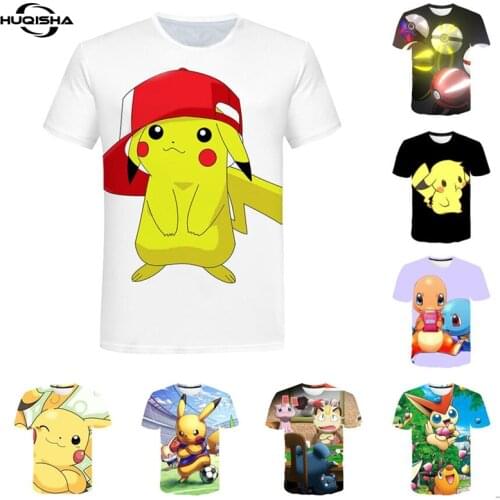 New 2021 3D Printed Fashion Cartoon Kids Boy Girl Unisex Short T Shirt Casual Summer Men Women Children Funny T-Shirt Tops Tees