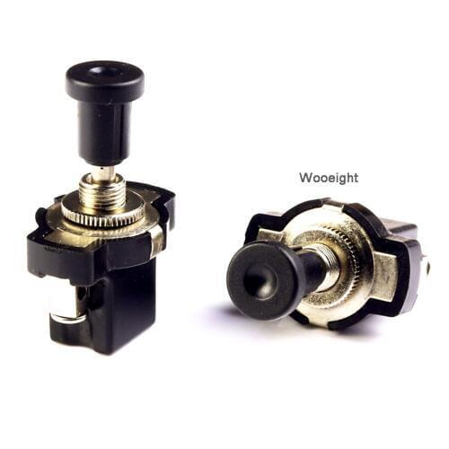 Wooeight New 2Pcs Toggle Switch ASW-05 6V 30A Electrical Black Switch For Auto Cars Boats