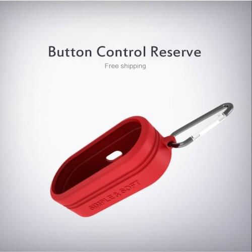 New Anti-scratch Full Protective Cover Silicone Case for Google Pixel Buds 2 Earbuds Earphones Charging Box With Carabiner