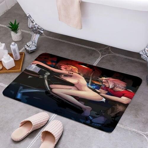 Tatoo Jiraiya Tsunade 3D Print Doormats Rectangle Non-Slip DoorMat Bedroom Kitchen Entrance Print Door rugs Dropshipping