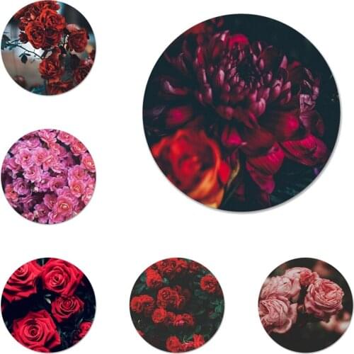 Rose Colorful Cute Badge Brooch Pin Accessories For Clothes Backpack Decoration gift