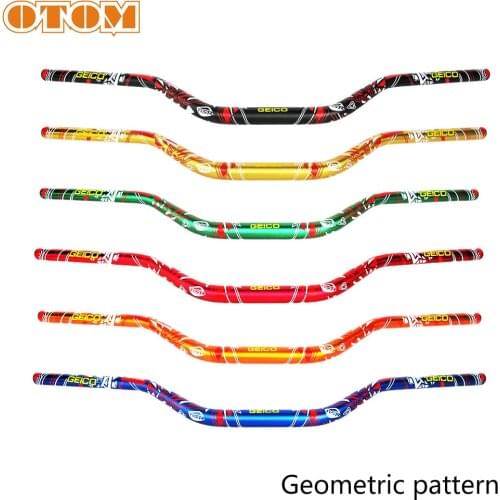 OTOM Universal Bicycle Handlebar Motorcycle Motocross 1 1/8" 800mm CNC Aluminum Hand Fat Handle Bar Rise For KTM CRF YZF KXF RMZ