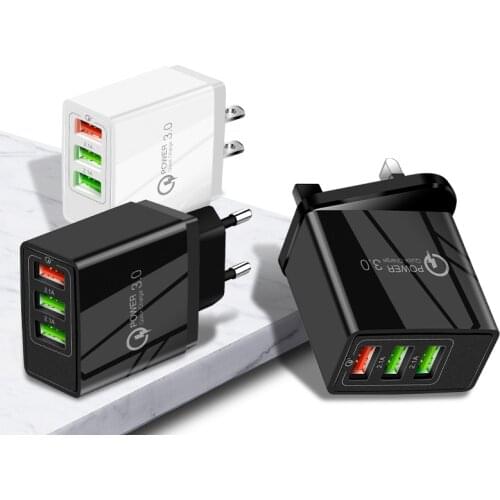 5.1 A digital display charger 3 usb digital display quick first cross-border products intelligent 3 u