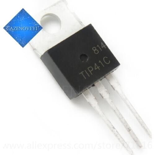10pcs/lot TIP41C TIP41 TO-220 In Stock