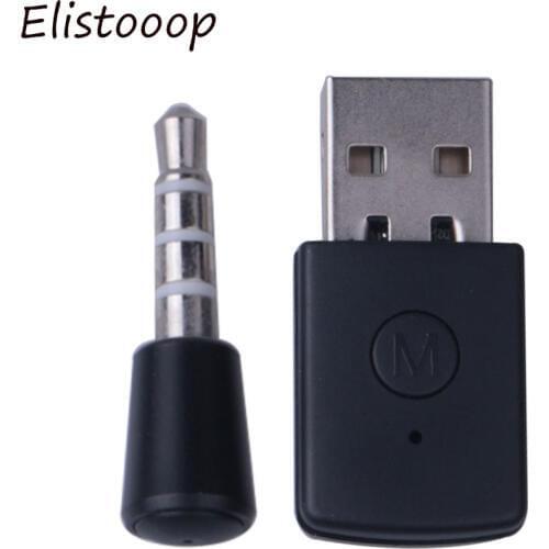 Latest Version USB Bluetooth 4.0 Adapter Bluetooth 4.0 + EDR USB Bluetooth Dongle 3.5mm Adapter for PS4 for Bluetooth Headsets