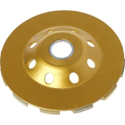 4" Diamond Segment Grinding Wheel Grinder Cup Concrete Stone Cut Grinding Disc