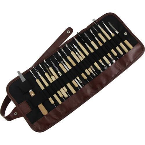 22pcs/set Laser Wire Penholder Tool Kit Fine Carving Tool Clay Knife Soft Clay Pottery Tool