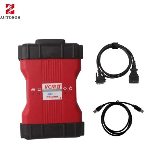 VCM 2 Interface Dianostic car Tool Scanner Multi-language VCM2 IDS Best Chip Diagnostic VCM II VCMII OBD2 Scanner For Frd/M-azda