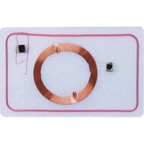 Dual RFID NFC Card 2in1 EM4100&FM11RF08 M1 S50 Composite Card 125khz RFID +13.56mhz NFC Tag Access Control Card