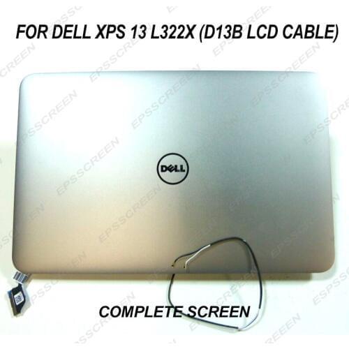 13.3" NOEBOOK SCREEN FIT for Dell XPS 13 L322X (D13B LCD Cable) MATRIX COMPLETE TOP SET DISPLAY LCD SCREEN WITH AB COVER
