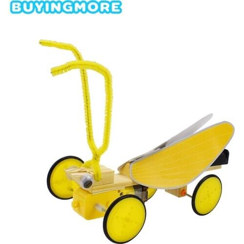 Locust Robot Model Electronic Kit Science Toys Physics Experiment Sets for Kids Robotica Kit Education Games Creative Tecnologia