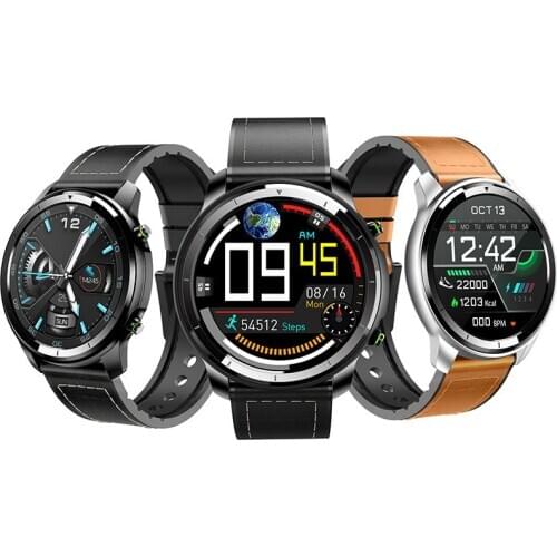 H15 Mens Smart Watch Ceramic Dial 1.3 Full Touch 360*360 HD Screen Smartwatch Fitness Tracker Heart Rate Sport Bracelet