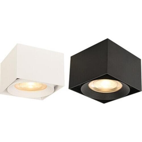 Square surface mounted downlight 7W 12W 15W, CRI>85 Nordic indoor lighting lighting downlight 220-240V LED ceiling light