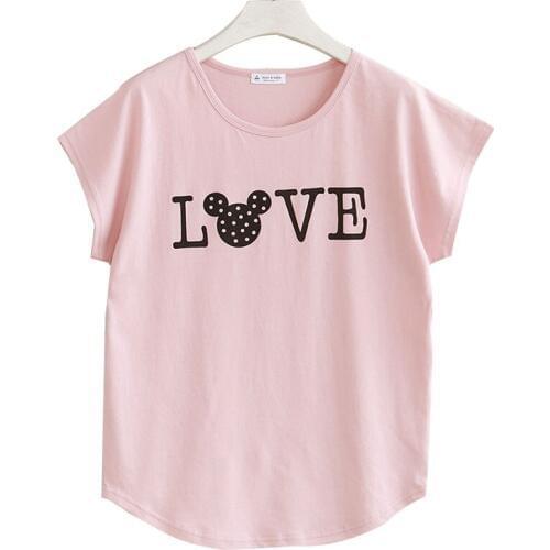 2016 Summer sweet cute boys and Girls T-shirt cartoon Letter printing cotton Round collar short sleeved children cotton T-shirt