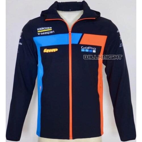 Hot Selling Motocross Motorbike Full Zip Fleece Hoodie Motorcycle Racing Sweater Plus velvet thickening Sweatshirt