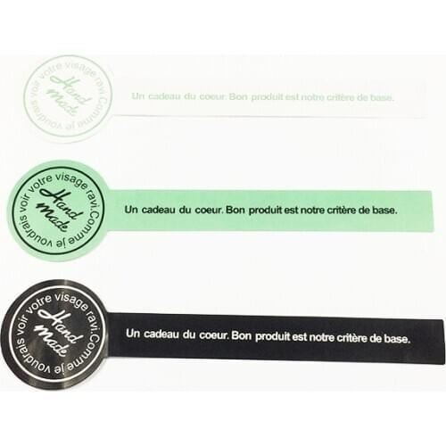 120PCS/Lot NEW long Lollipop Design Handmade seal Sticker DIY Multifunction packaging label adhesive stickers