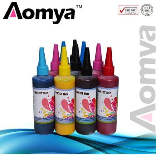 Aomya 9 Colors/Set Pigment Ink For Epson 3800 3880 3850 3890 Printers Pigment Base On Sale Waterproof Vivid Colors Printing