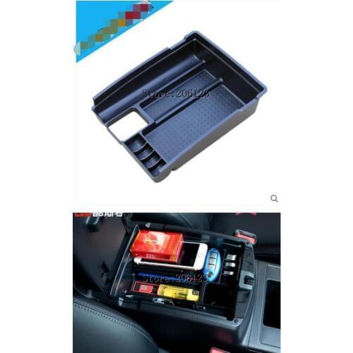 Fit For Nissan X-Trail XTRAIL T32 Rogue 2014 2015 2016 2017 Armrest Storage Box Center Console Glove Case Tray