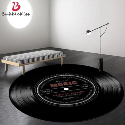 Bubble Kiss Retro Style Non-Slip Carpet For Living Room Bedroom Decor Carpet CD Type Coffee Table Bedside Area Rug Kids Room Rug