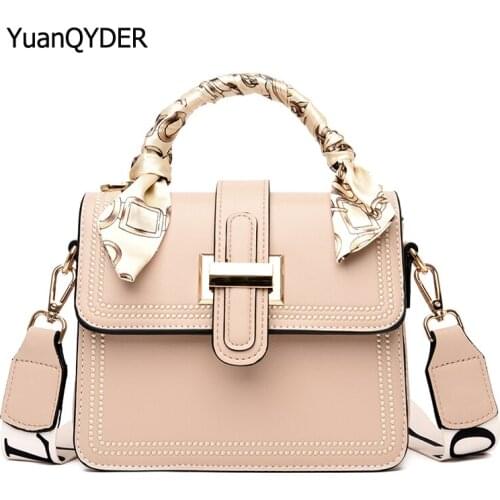 Luxury Designer Ladies Shoulder Bag Fashion Ribbon Design Womens Handbag High Quality PU Leather Women Messenger Bags Sac Femme