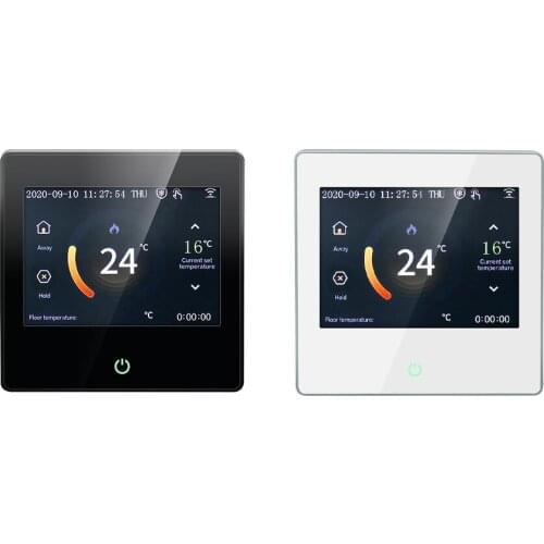 Hot WiFi Smart Thermostat Heating Temperature Controller With Celsius/Fahrenheit LED Touch Screen Work With Alexa Google Home