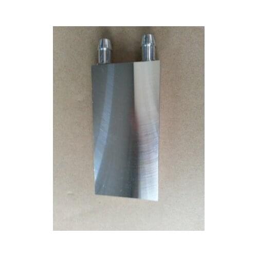 Free Ship Pure Aluminium Water Block 40*80*12mm COLD PLATE,biplane M Type Water Channel Water Cooling Plate Liquid Water Cooler