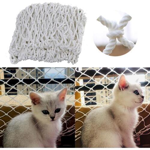 Pet Safety Net Durable Nylon Pet Dog Fence Protective Net Protection Rail Balcony Fence Stair Net Children Playground Guardrail