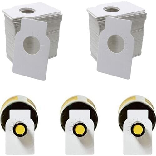 100 Pc Dual Sided Blank Wine Bottle Tags For Wine Racks and Cellars Fits All Coated Paper Tag Bottle Accessories Bottle Listing