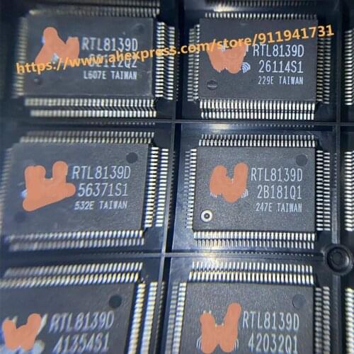 2PCS RTL8139D RTL8139 Electronic components chip IC NEW