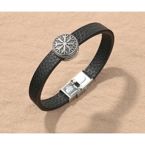 Chandle Vegvisir Bead, Bronze Runic Compass, Bronze Bracelet Charms, DIY Bracelet DIY Bracelet, Bronze Vikings