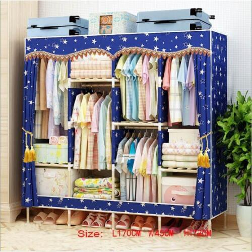 Factory Price Solid Wood Wardrobe length 170 cm