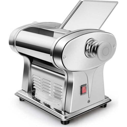220V Electric Noodle Maker Machine Multifunctional Electric Spaghetti Machine Press Dough Make Noodle Dumpling Wonton Skin