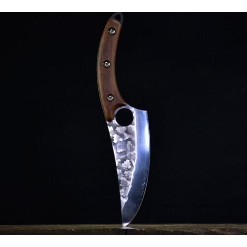 Handmade Forged Boning Knife 7Cr17mov Razor Sharp Slicing Knives Outdoor Cooking Knife Stainless Steel Kitchen Boning Knives