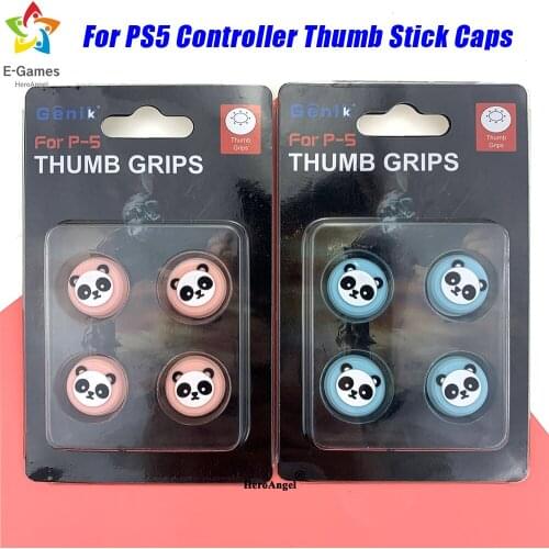 2021 Hot Silicone Handle Joystick Rocker Cap for PS5 Game Controller Button Protective Cover for Sony PS5 Accessories