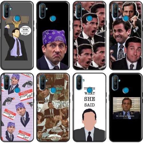 Michael Scott The Office Funny Humor Case For OPPO Realme GT C3 C11 C15 XT X2 X7 6 7 Pro Phone Case For OnePlus 8T 7T 8 Pro Case