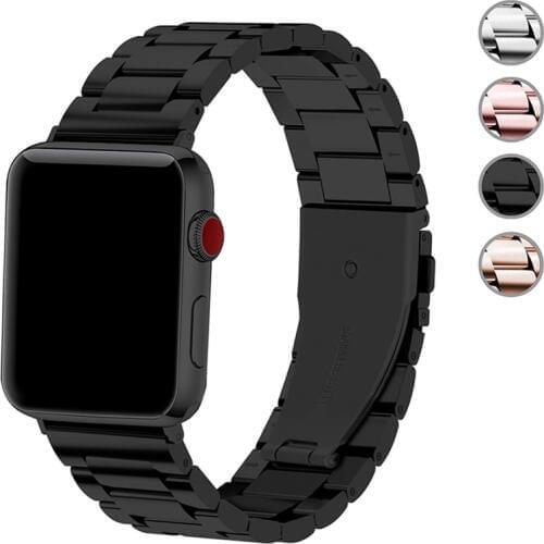 Metal strap for apple watch 4 5 band 44mm 40mm apple watch band 42mm 38mm iwatch series 5/4/3/2/1 Stainless Steel bracelet belt