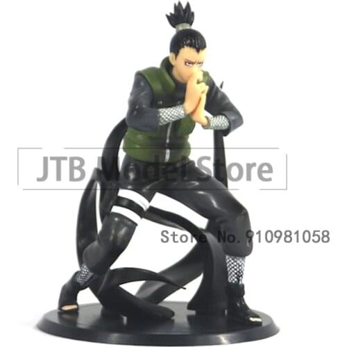 Naruto Shippuden Anime 15 Generation Kakashi Nara Deer Pill Battle Modeling Hand-made Ornaments Surrounding Collectible Figma