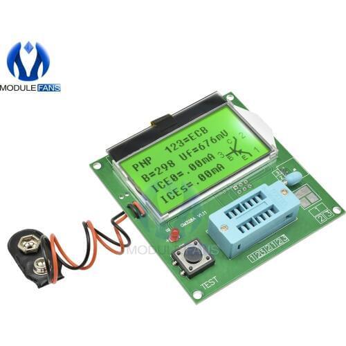 New Arrival Component GM328A Transistor Tester Graphic Wave Signal LCR\RLC\PWM Diy Electronic Module