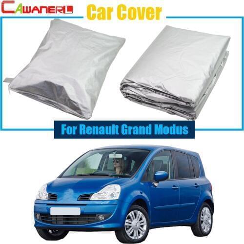 Cawanerl New Car Cover Snow Rain Sun Protector UV Anti Resistant Cover Dust Proof For Renault Grand Modus